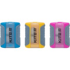 Точилка с контейнером Kite Soft K21-370, ассорти K21-370 фото