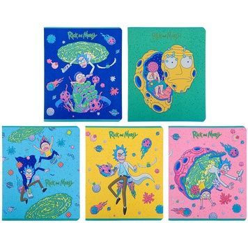 Зошит шкільний Kite Rick and Morty RM22-259-2, 48 аркушів, клітинка RM22-259-2 фото