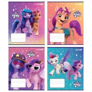 Зошит шкільний Kite My Little Pony LP25-235, 12 аркушів, коса лінія LP25-235 фото