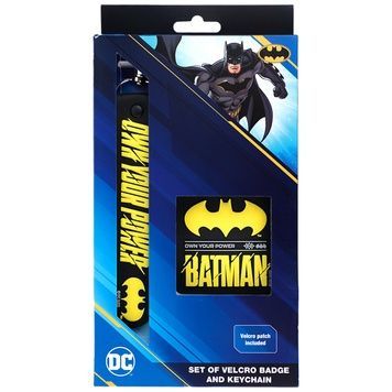 Набір бейдж на липучці та підвіска Kite DC Batman DC25-3010, 2 шт. DC25-3010 фото