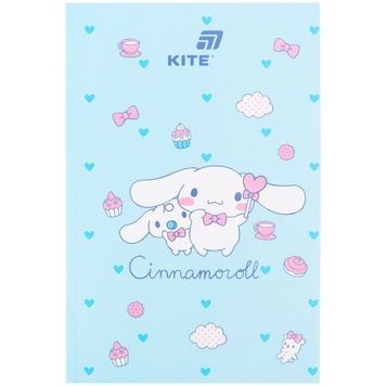 Блокнот Kite Cinnamoroll CR26-193, термобіндер, А5, 64 аркуші, нелінований CR26-193 фото