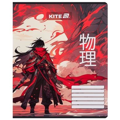 Тетрадь школьная Kite Anime K25-237-1, 18 листов, линия K25-237-1 фото
