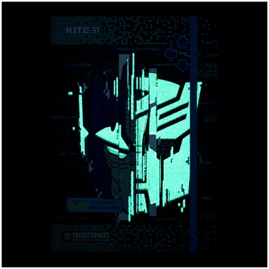 Блокнот Kite Transformers TF22-466, A5, 80 аркушів, клітинка TF22-466 фото