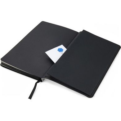 Книга записна Axent Partner Soft 8312-34-A, A5-, 125x195 мм, 96 аркушів, крапка, гнучка обкладинка, срібляста 8312-34-A фото