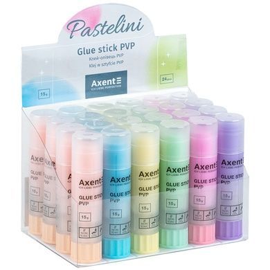 Клей-олівець Pastelini PVP, 15 г 7142-A фото