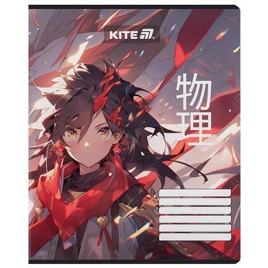 Тетрадь школьная Kite Anime K25-237-1, 18 листов, линия K25-237-1 фото