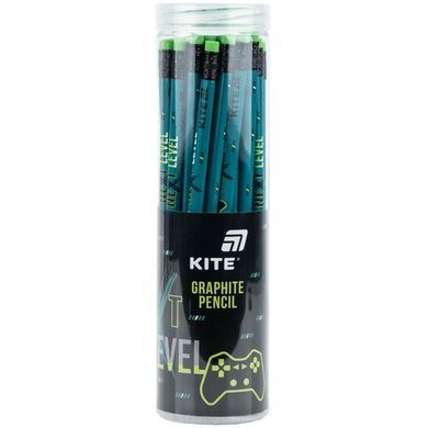 Олівець графітний тригранний з гумкою Kite Next Level K26-046-2 K26-046-2 фото