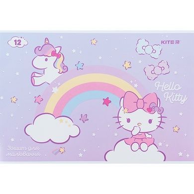 Зошит для малювання Kite Hello Kitty HK24-241, 12 аркушів HK24-241 фото