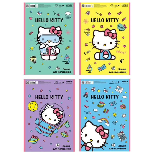 Тетрадь для рисования Kite Hello Kitty HK23-243, 30 листов HK23-243 фото