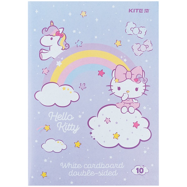 Картон білий Kite Hello Kitty HK24-254, А4, 10 аркушів HK24-254 фото