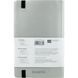 Книга записна Axent Partner Soft 8312-34-A, A5-, 125x195 мм, 96 аркушів, крапка, гнучка обкладинка, срібляста 8312-34-A фото 3
