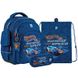 Шкільний набір Kite Hot Wheels SET_HW24-763S (рюкзак, пенал, сумка) SET_HW24-763S фото 1