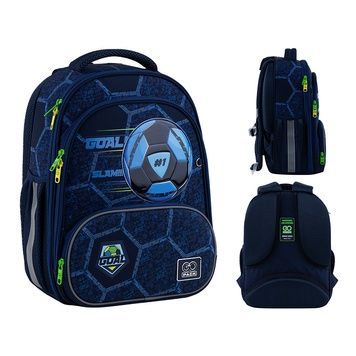 Рюкзак школьный каркасный GoPack Education Goal GO25-597M-6 GO25-597M-6 фото