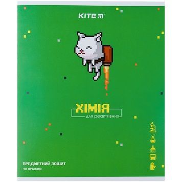 Предметная тетрадь Kite Pixel K21-240-14, 48 листов, клетка, химия K21-240-14 фото