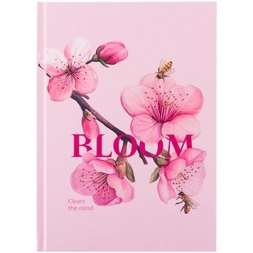 Книга записна тверда обкл. А5, 96 арк., кліт., Bloom 8459-8-A фото