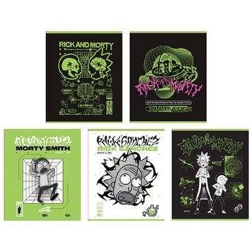 Зошит шкільний Kite Rick and Morty RM24-259, 48 аркушів, клітинка RM24-259 фото