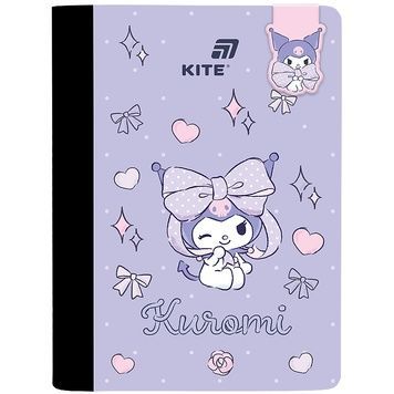 Блокнот з магнітною закладкою Kite Kuromi HK26-192-2, А5, 60 аркушів, клітинка HK26-192-2 фото