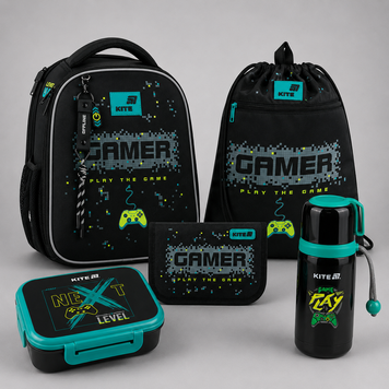 Шкільний набір 5в1 Kite Education Play the Game SET_K26-555S-9 SET_K26-555S-9 фото