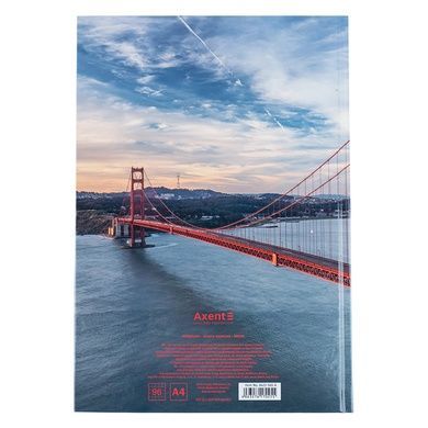 Книга записная Axent Connect 8422-565-A, А4, 96 листов, клетка 8422-565-A фото