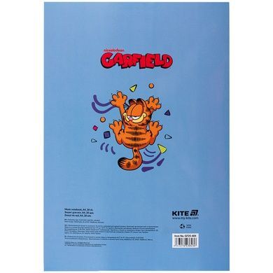 Зошит для нот Kite Garfield GF25-404, А4, 20 аркушів GF25-404 фото