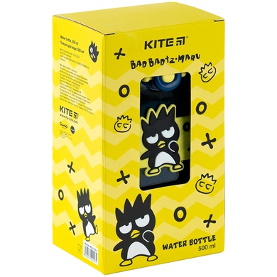 Пляшечка для води Kite Bad Badtz-Maru HK24-1203-2, 500 мл HK24-1203-2 фото