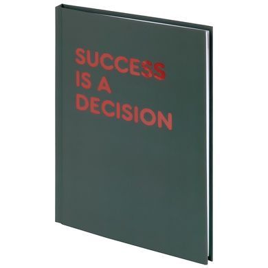 Книга записна Success 8458-2-A, А5, 96аркушів, клітинка, тверда обкладинка 8458-2-A фото