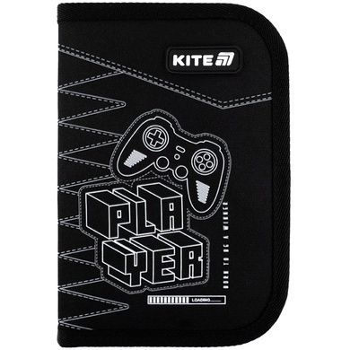 Пенал з наповненням Kite Player K25-622H-6, 1 відділення, 2 відвороти K25-622H-6 фото