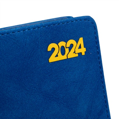 Ежедневник А6 Leo Planner датированный 2024 Case синий 252456 фото