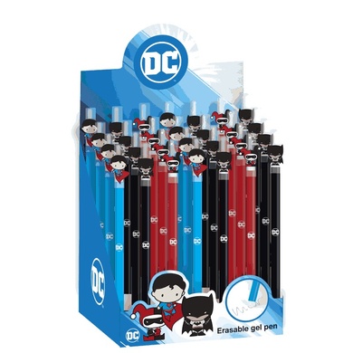 Ручка гелевая "пиши-стирай" Kite DC Comics DC22-352, синяя DC22-352 фото