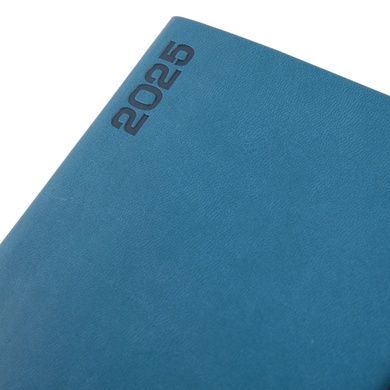 Ежедневник А5 Leo Planner датированный 2025 Binario синий 368 стр 252540 фото