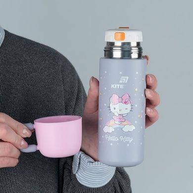 Термос Kite Hello Kitty HK25-312-1, 480 мл, сірий HK25-312-1 фото