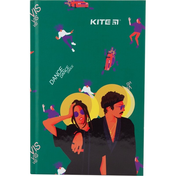 Книга записная Kite Время и Стекло VIS19-199-1 твердая обложка А6, 80 листов, клетка VIS19-199-1 фото