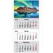 Календарь настенный квартальный 2026 Axent Nature 3 8801-26-9-A, 1 пружина 8801-26-9-a фото 2
