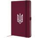 Книга записна Axent Partner Герб 8201-46-5-A, 125x195 мм, 96 аркушів, клітинка, винна 8201-46-5-A фото 1