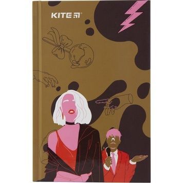 Книга записная Kite Время и Стекло VIS19-199-2 твердая обложка А6, 80 листов, клетка VIS19-199-2 фото