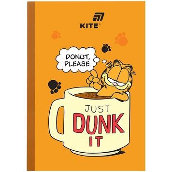 Блокнот Kite Garfield GF26-091, А5, 40 аркушів, клітинка GF26-091 фото