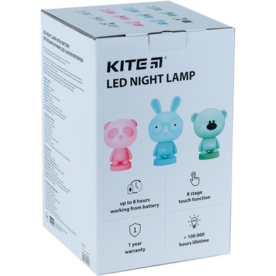 Светильник-ночник LED с аккумулятором Panda Kite K24-490-3-3, голубой K24-490-3-3 фото