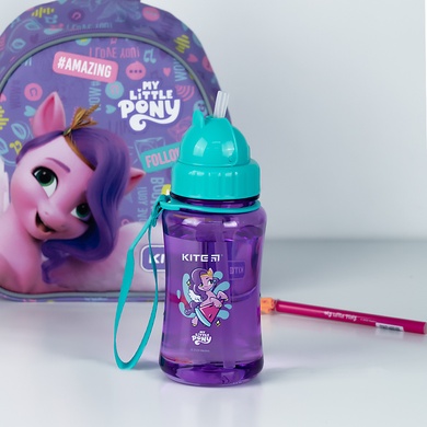 Бутылочка для воды Kite My Little Pony LP24-399, 350 мл, фиолетовая LP24-399 фото