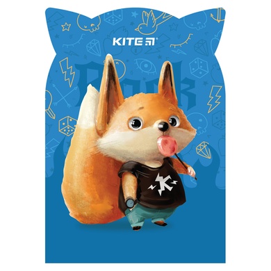 Блокнот Kite Candy fox K22-461-3, 48 листов, клетка K22-461-3 фото