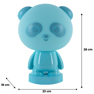 Світильник-нічник LED з акумулятором Panda Kite K24-490-3-3, блакитний K24-490-3-3 фото