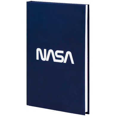 Книга записна Kite NASA NS21-199-2, тверда обкладинка, А6, 80 аркушів, клітинка NS21-199-2 фото