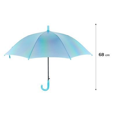 Зонт детский Kite K24-2001-4 голубой голографик K24-2001-4 фото