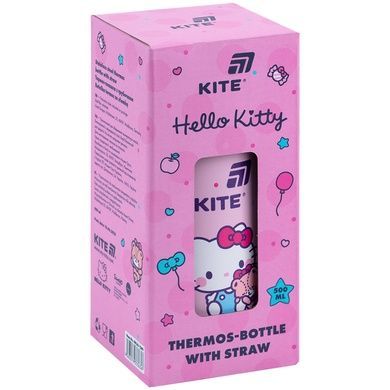 Термос с трубочкой HK25-1261 400мл, Hello Kitty HK25-1261 фото