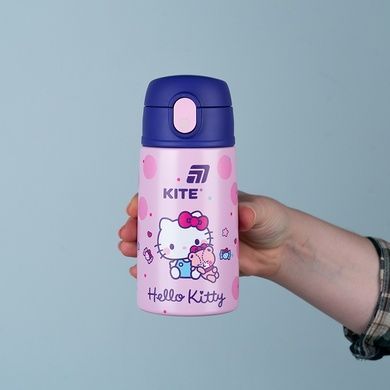 Термос с трубочкой HK25-1261 400мл, Hello Kitty HK25-1261 фото