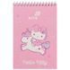 Блокнот на спіралі Kite Hello Kitty HK26-196-1, А6, 48 аркушів, нелінований HK26-196-1 фото 1