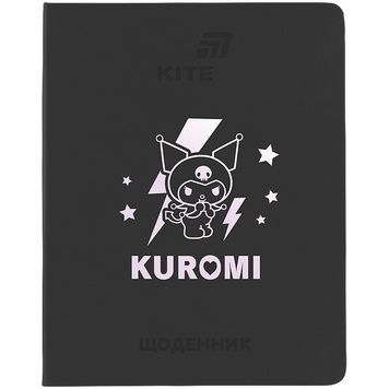 Щоденник шкільний Kite Kuromi HK26-264-2, тверда обкладинка, PU HK26-264-2 фото
