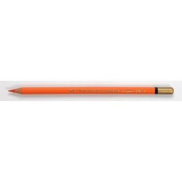 Олівці аквар MONDELUZ reddish orange/чевроно-оранж 3720/5 фото