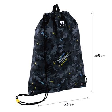 Шкільний набір Kite Airstrike SET_K24-773M-4 (рюкзак, пенал, сумка) SET_K24-773M-4 фото
