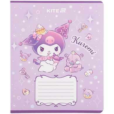 Зошит шкільний Kite Kuromi HK25-232-3, 12 аркушів, клітинка HK25-232-3 фото