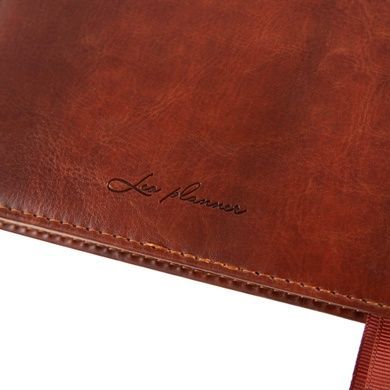 Ежедневник А5 Leo Planner датированный 2025 Whisky темно-коричневый 368 стр 252548 фото